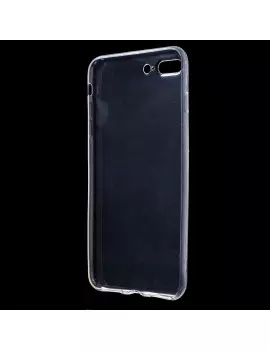 Cover in Silicone Morbido per iPhone 7 Plus 5,5" (Trasparente)