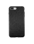 Cover in Silicone Morbido Carbon Look per iPhone 7 Plus 5,5" (Nero)