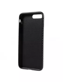 Cover in Silicone Morbido Carbon Look per iPhone 7 Plus 5,5" (Nero)