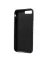 Cover in Silicone Morbido Carbon Look per iPhone 7 Plus 5,5" (Nero)