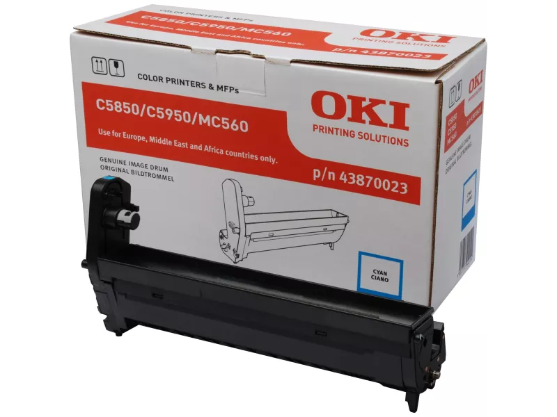 Tamburo Originale Oki 43870023 (Ciano 20000 pagine)