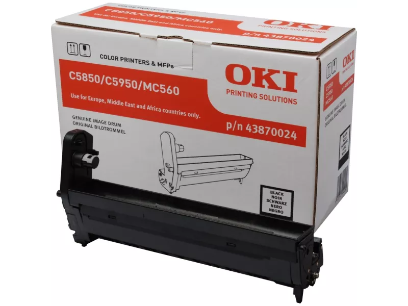 Tamburo Originale Oki 43870024 (Nero 20000 pagine)