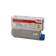 Toner Originale Oki 43865721 (Giallo 6000 pagine)