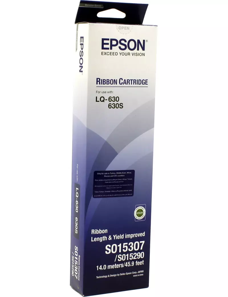 Nastro Originale Epson S015307 (Nero) Nastro Originale Epson S015307 (Nero)