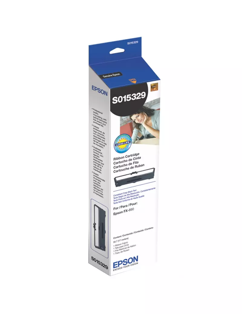 Nastro Originale Epson S015329 (Nero)