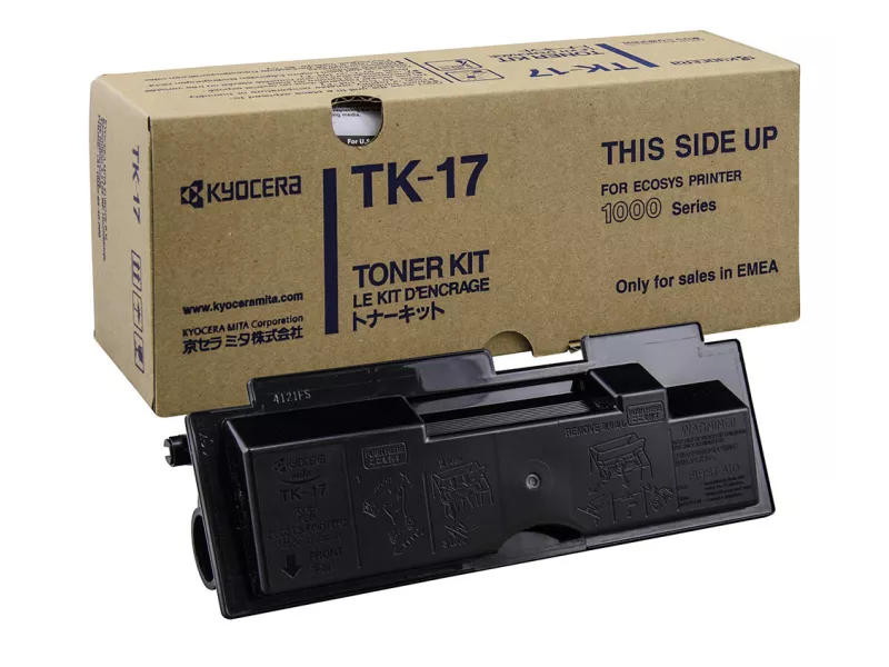 Toner Originale Kyocera Mita TK-17 1T02BX0EU0 (Nero 6000 pagine) Toner Originale Kyocera Mita TK-17 1T02BX0EU0 (Nero 6000 pagine)