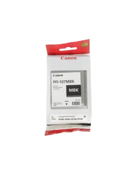 Cartuccia Originale Canon PFI-107mbk 6704B001 (Nero Opaco 130 ml)