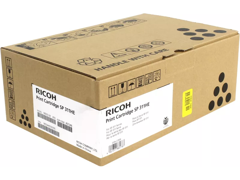 Toner Originale Ricoh 407246 SP 311HE (Nero 3500 Pagine)