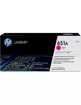 Toner Originale HP CE343A 651A (Magenta 16000 pagine)