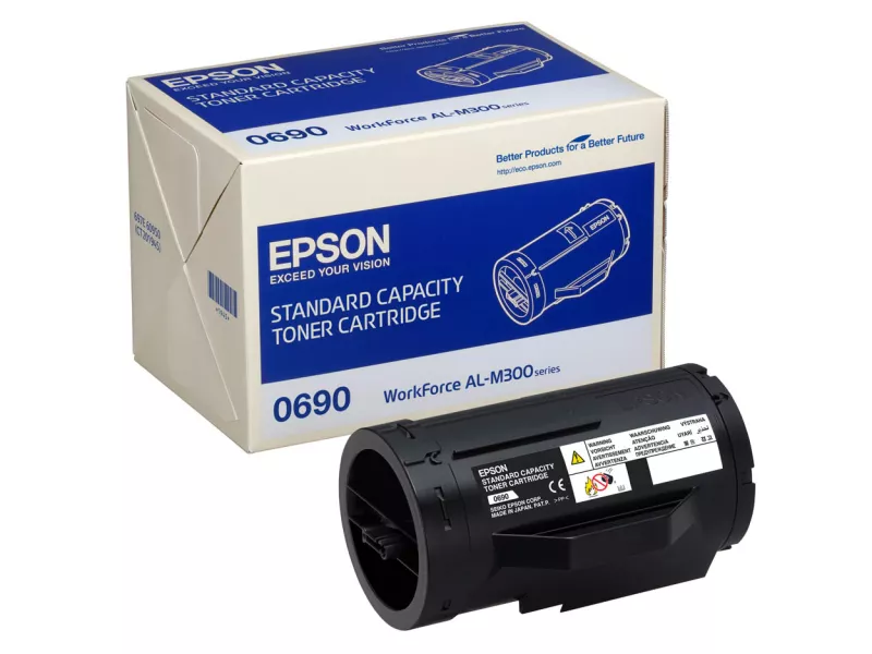Toner Originale Epson S050690 0690 (Nero 2700 pagine)