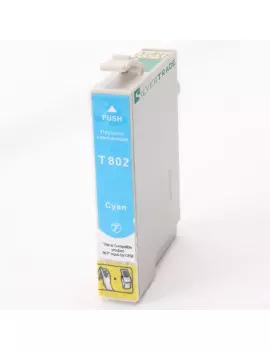 Cartuccia Compatibile Epson T080240 (Ciano)