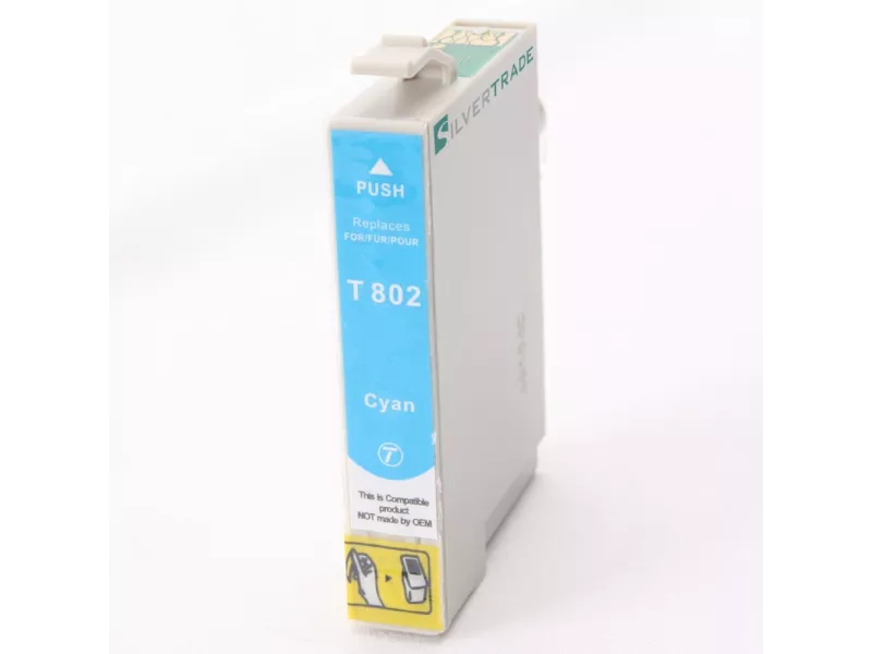 Cartuccia Compatibile Epson T080240 (Ciano) Cartuccia Compatibile Epson T080240 (Ciano)