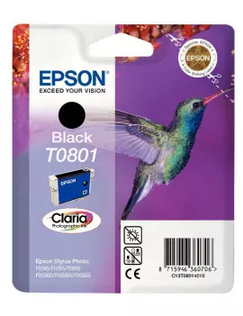 Cartuccia Originale Epson T080140 (Nero)