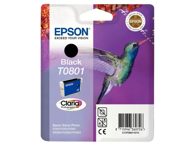 Cartuccia Originale Epson T080140 (Nero) Cartuccia Originale Epson T080140 (Nero)