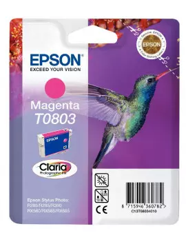 Cartuccia Originale Epson T080340 (Magenta)