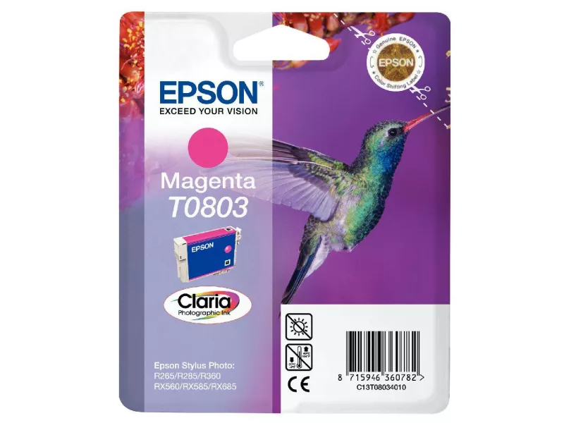 Cartuccia Originale Epson T080340 (Magenta) Cartuccia Originale Epson T080340 (Magenta)