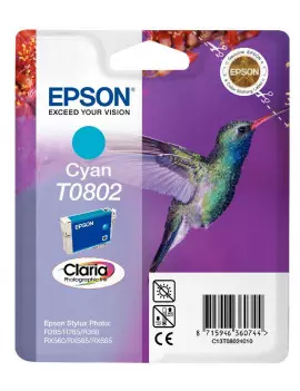 Cartuccia Originale Epson T080240 (Ciano)