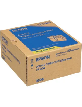 Toner Originale Epson S050606 (Giallo 15000 pagine Conf. 2)