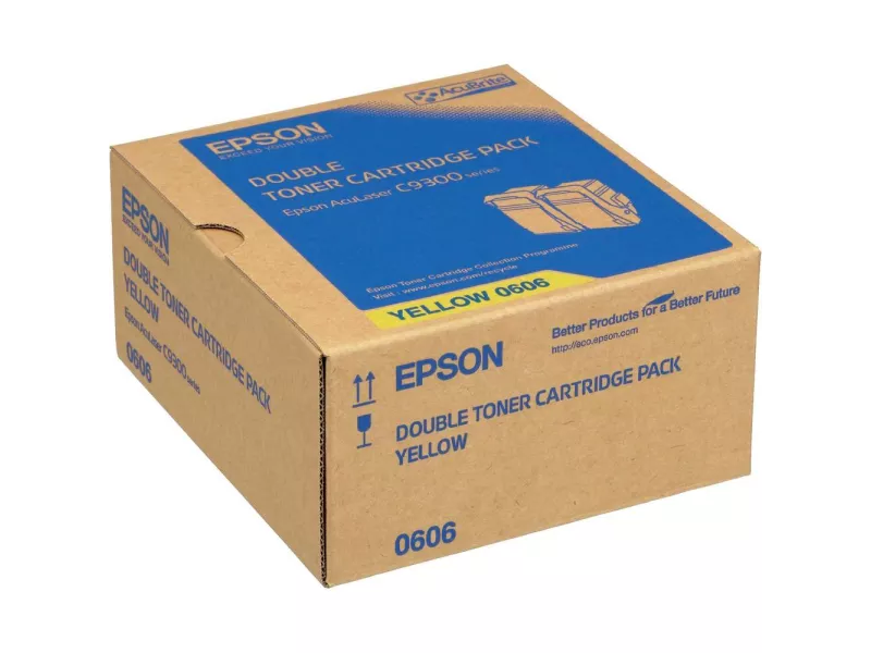 Toner Originale Epson S050606 (Giallo 15000 pagine Conf. 2)