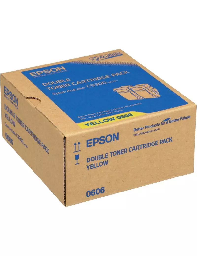 Toner Originale Epson S050606 (Giallo 15000 pagine Conf. 2) Toner Originale Epson S050606 (Giallo 15000 pagine Conf. 2)