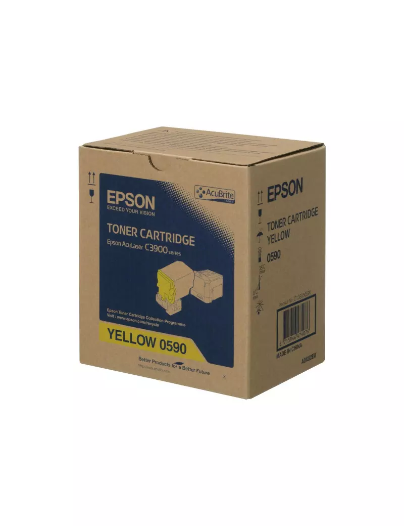 Toner Originale Epson S050590 (Giallo 6000 pagine)