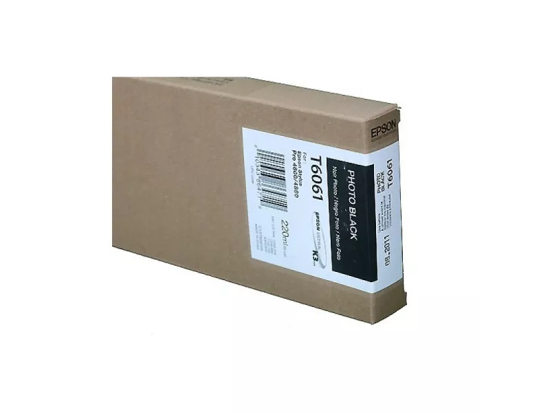 Cartuccia Originale Epson T606100 (Nero Foto 220 ml) Cartuccia Originale Epson T606100 (Nero Foto 220 ml)