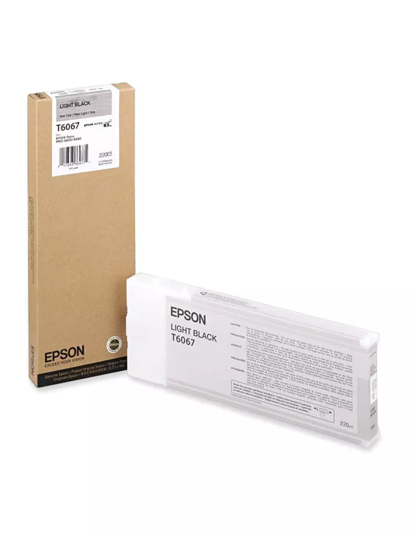 Cartuccia Originale Epson T606700 (Nero Chiaro 220 ml)