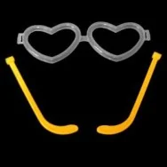 Connettore per Occhiali Luminosi a Cuore