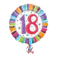 Palloncino in Mylar - Radiant - Numero 18