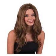Parrucca Lunga Castana