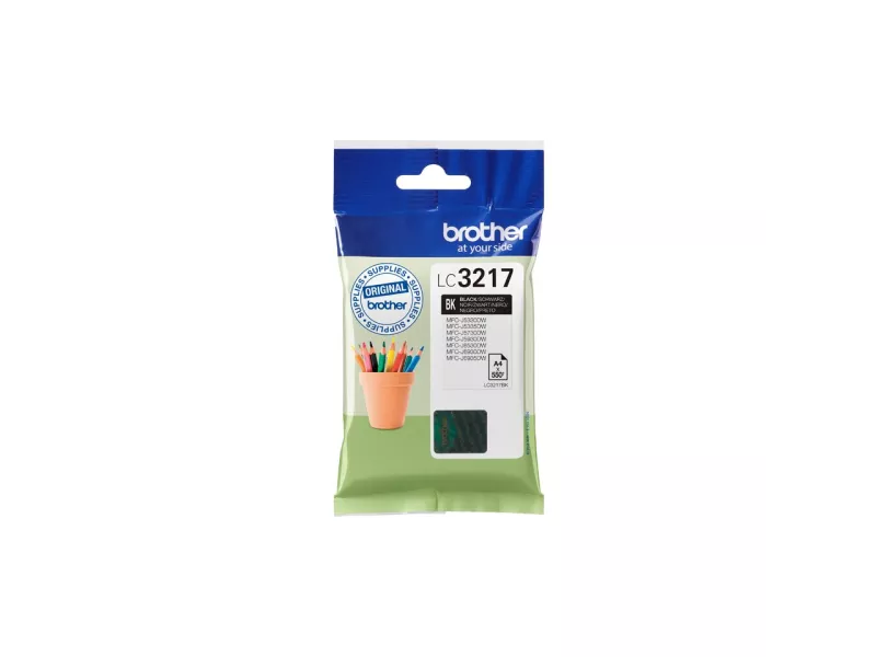 Cartuccia Originale Brother LC-3217BK (Nero 550 pagine)
