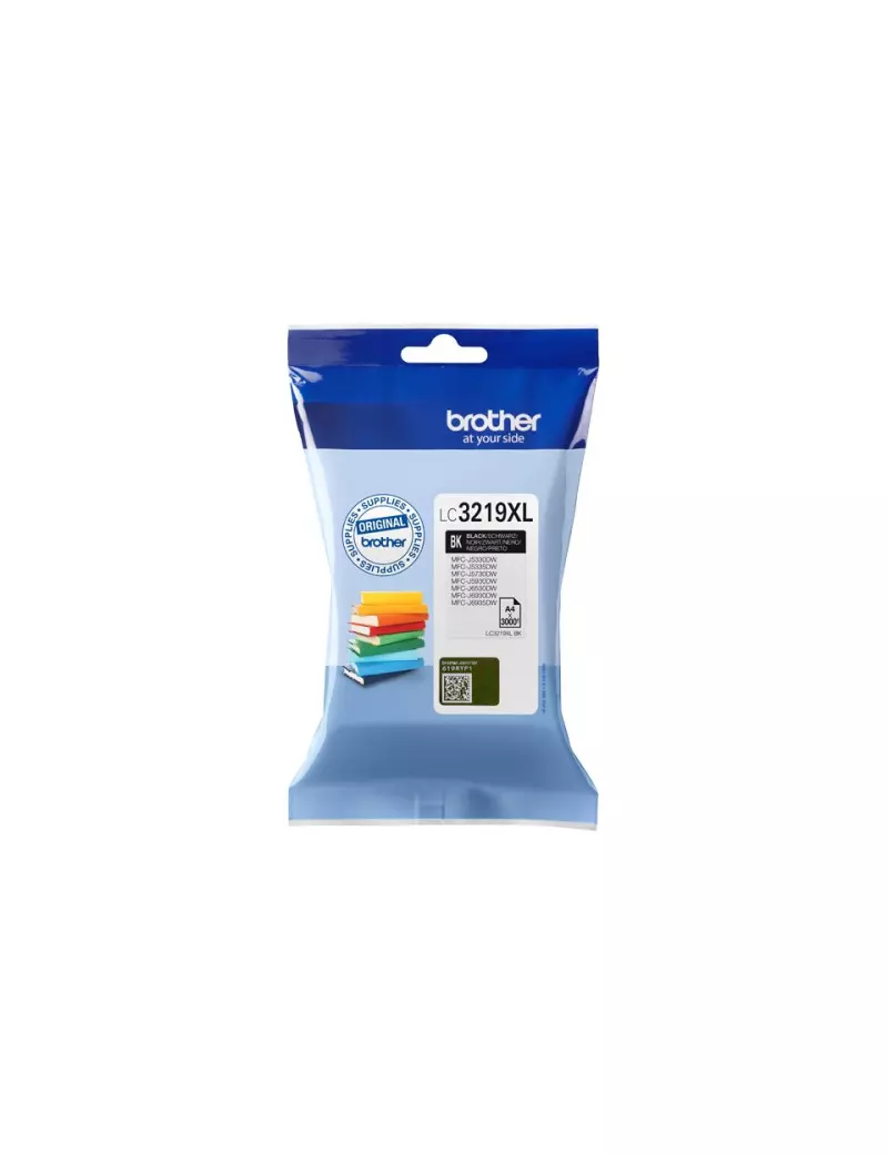 Cartuccia Originale Brother LC-3219XLBK (Nero 1500 pagine) Cartuccia Originale Brother LC-3219XLBK (Nero 1500 pagine)