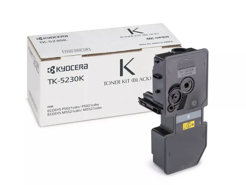 Toner Originale Kyocera TK-5230K 1T02R90NL0 (Giallo 2600 pagine)