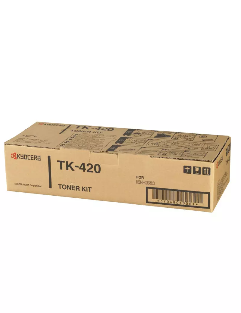 Toner Originale Kyocera Mita TK-420 370AR010 (Nero 15000 pagine) Toner Originale Kyocera Mita TK-420 370AR010 (Nero 15000 pagine)