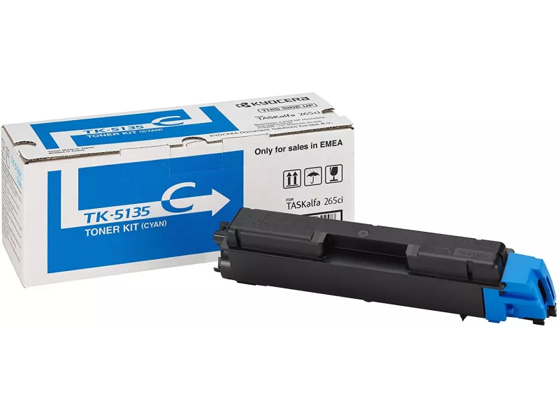 Toner Originale Kyocera Mita TK-5135C 1T02PACNL0 (Ciano 5000 pagine)