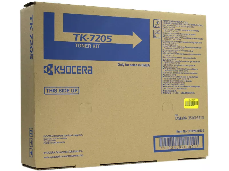 Toner Originale Kyocera TK-7205 1T02NL0NL0 (Nero 35000 pagine)