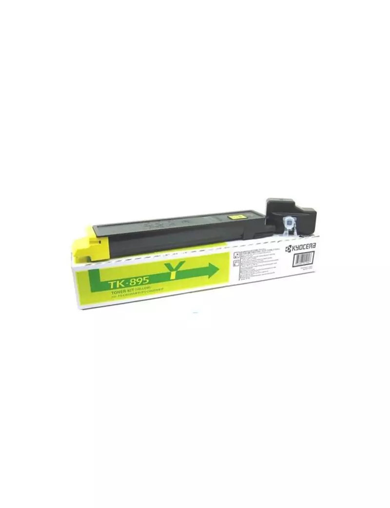 Toner Originale Kyocera Mita TK-895Y (Giallo 6000 pagine)