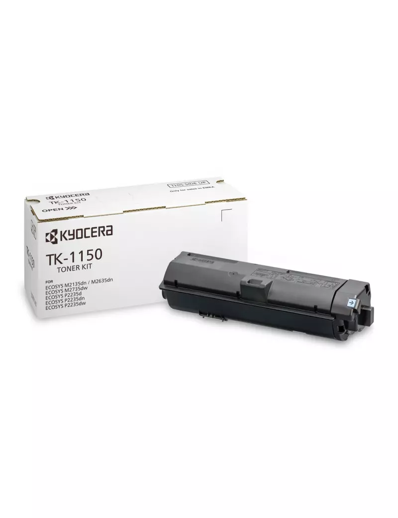 Toner Originale Kyocera TK-1150 1T02RV0NL0 (Nero 3000 pagine)