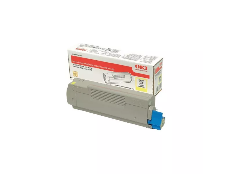 Toner Originale Oki 46507505 C612 (Giallo 6000 pagine)