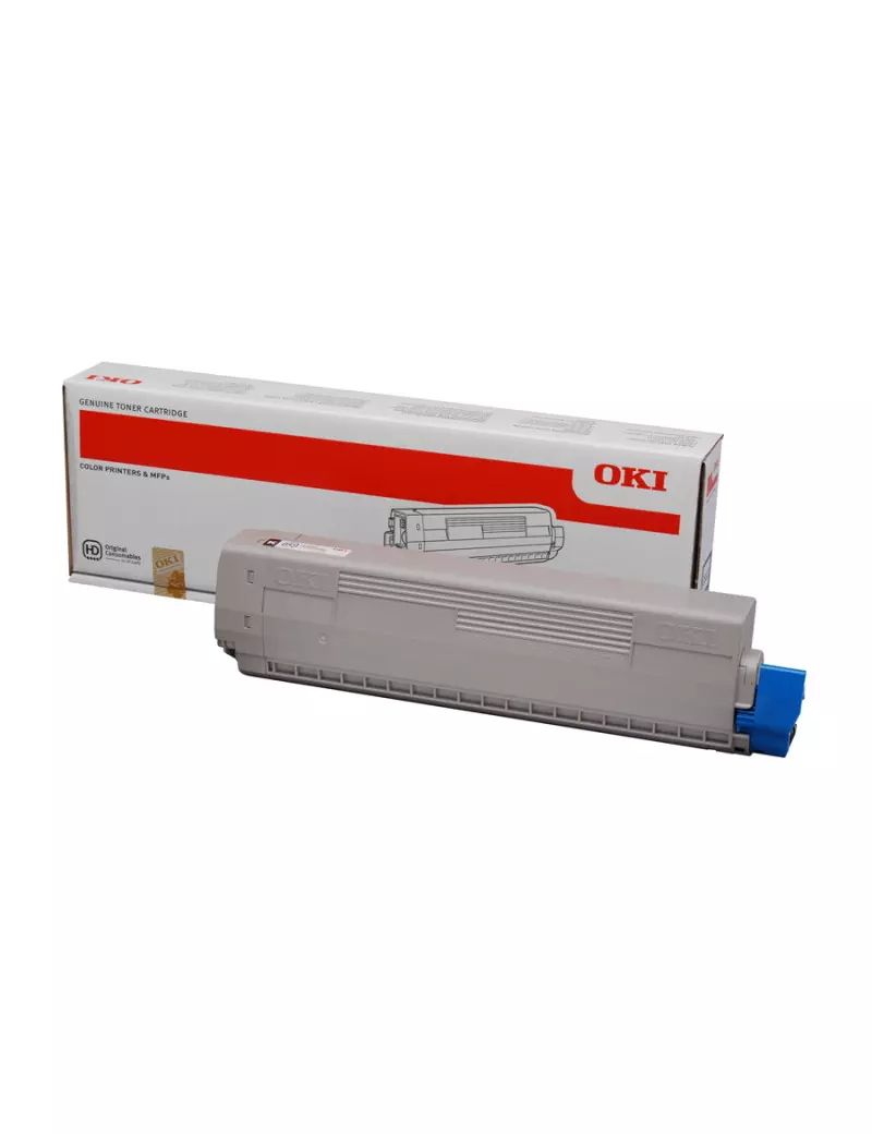 Toner Originale Oki 46471103 C (Ciano 7000 pagine) Toner Originale Oki 46471103 C (Ciano 7000 pagine)