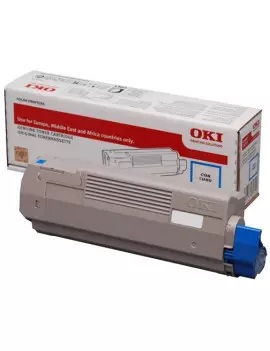 Toner Originale Oki 46507615 C712 (Ciano 11500 pagine)