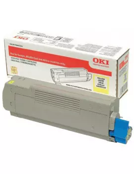 Toner Originale Oki 46507613 C712 (Giallo 11500 pagine)