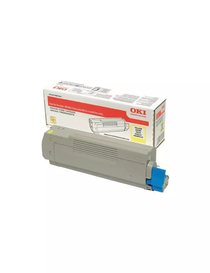 Toner Originale Oki 46507613 C712 (Giallo 11500 pagine)