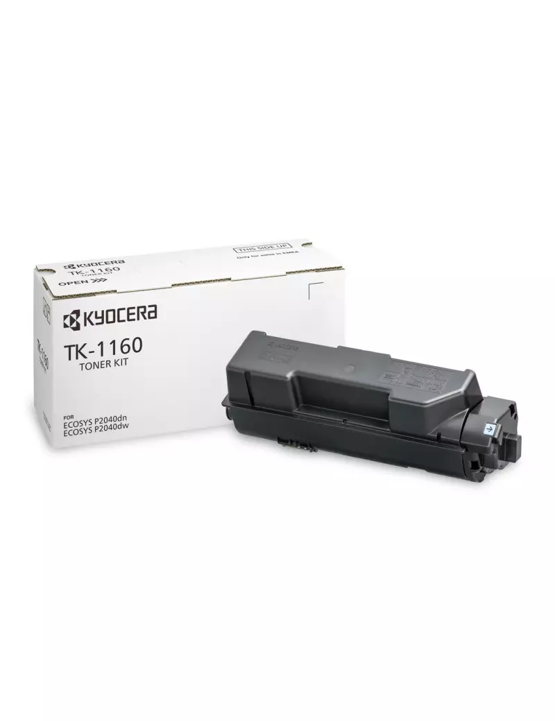 Toner Originale Kyocera TK-1160 1T02RY0NL0 (Nero 7200 pagine) Toner Originale Kyocera TK-1160 1T02RY0NL0 (Nero 7200 pagine)