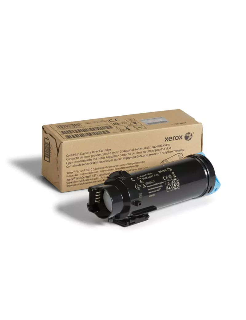 Toner Originale Xerox 106R03477 (Ciano 2400 pagine) Toner Originale Xerox 106R03477 (Ciano 2400 pagine)