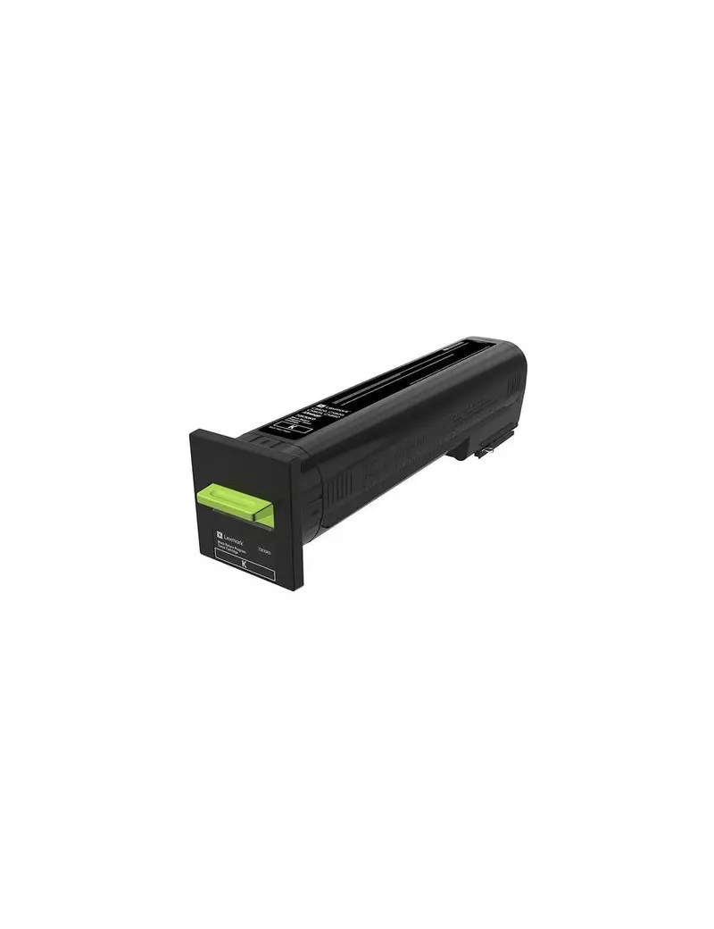 Toner Originale Lexmark 72K20K0 (Nero 8000 pagine) Toner Originale Lexmark 72K20K0 (Nero 8000 pagine)