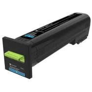 Toner Originale Lexmark 72K2XC0 (Ciano 22000 pagine)