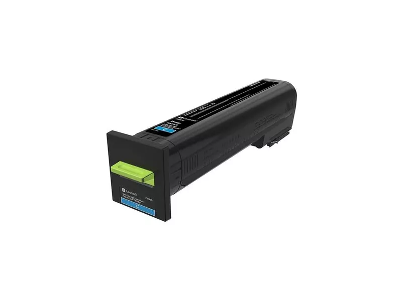 Toner Originale Lexmark 72K2XC0 (Ciano 22000 pagine)