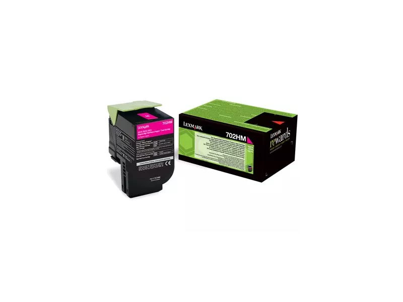 Toner Originale Lexmark 702HM 70C2HM0 (Magenta 3000 pagine)