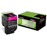 Toner Originale Lexmark 702M 70C20M0 (Magenta 1000 pagine)